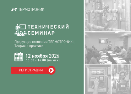 Семинар ТЕРМОТРОНИК по учету тепловой энергии: от теории к практике. 
